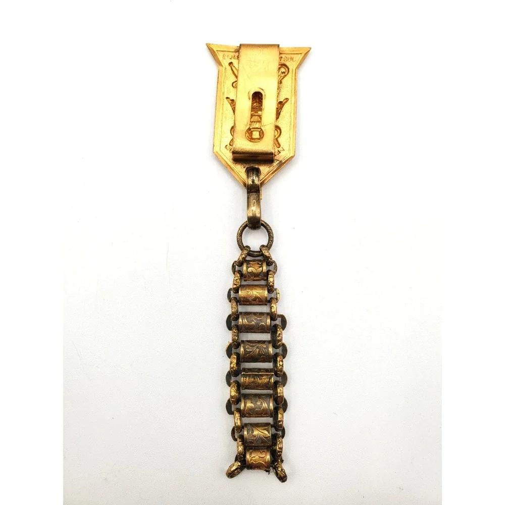 Vintage Knights of Pythias Uniform Badge Fob Rank Sword Hanger Fraternal